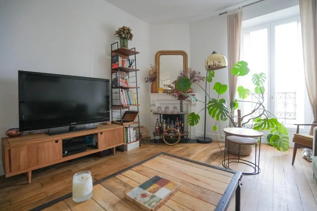 Bohemian 1Br In Montmartre Apartment Paris 0*,